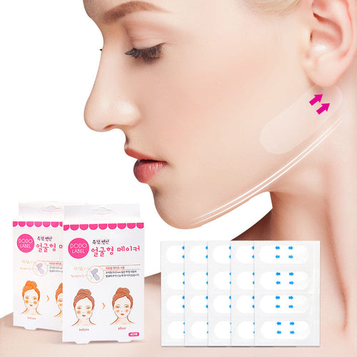 Pack of 40 invisible face lifting tapes